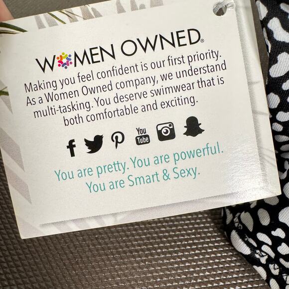 NWT Smart & Sexy Swim Women's Secret Convertible Push-Up Bikini Top Size 34D - Picture 4 of 8